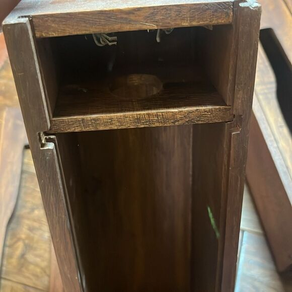 Wooden Rustic Wine Bottle Gift Boxes - Picture 4 of 4